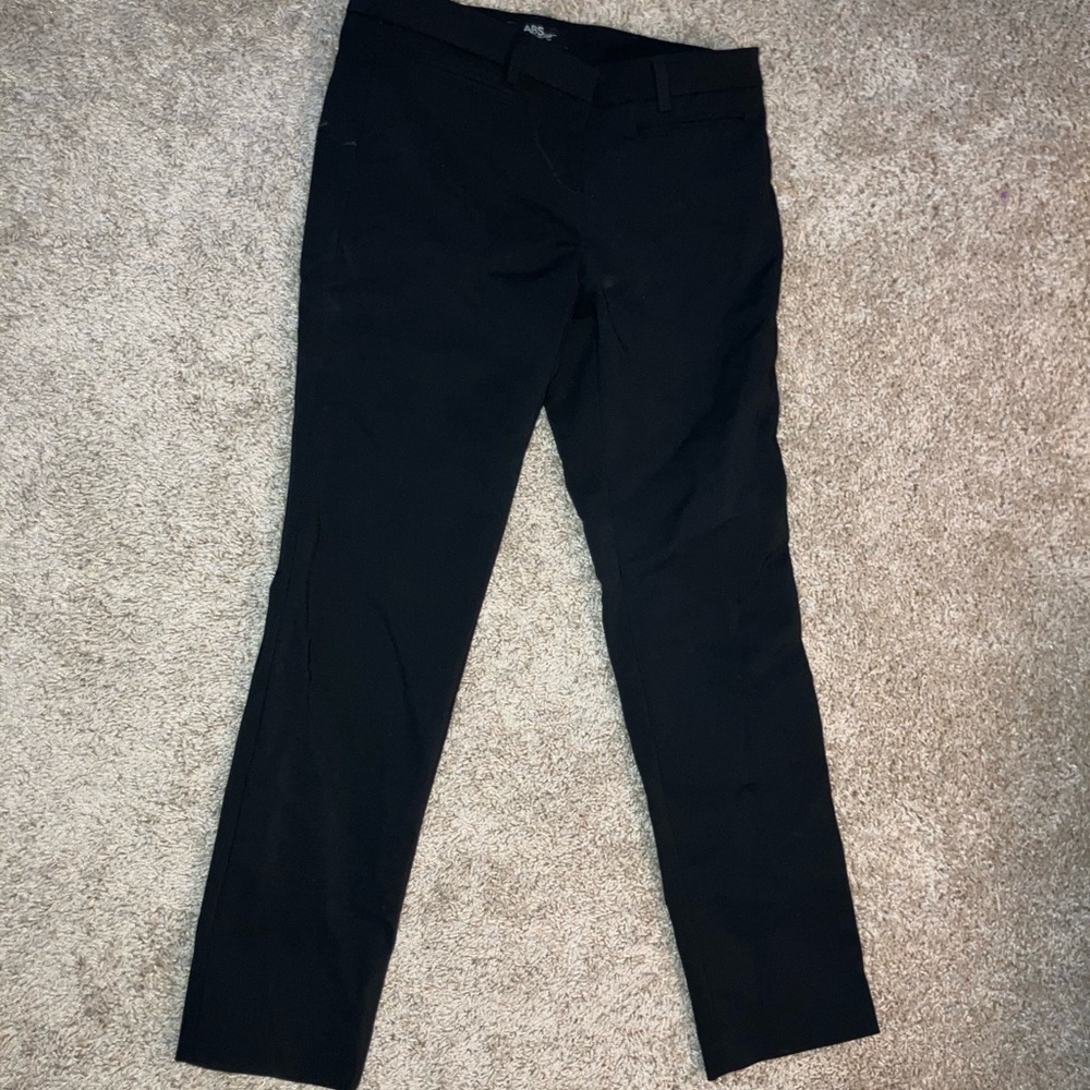 Black Slim Fit Pants